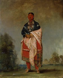 Wife of Kee-o-kúk, 1835. Creator: George Catlin.