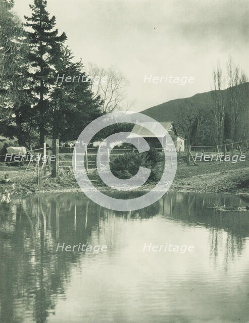 Silverstream ford, Wellington. From the album: Camera Pictures of New Zealand, 1920s. Creator: Harry Moult.