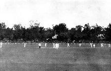 The English Cricket Team in Australia: the Second Test Match, Melbourne..., 1898. Creator: Harvie & Sutcliffe.