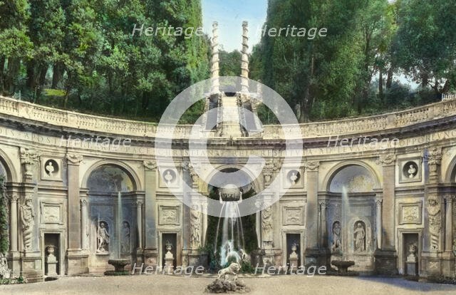 Villa Aldobrandini, Frascati, Lazio, Italy, 1925. Creator: Frances Benjamin Johnston.