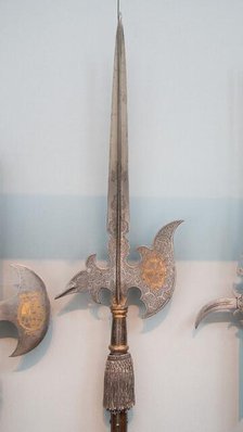 Halberd of Christian I of Saxony (reigned 1586-91), German, ca. 1590. Creator: Unknown.