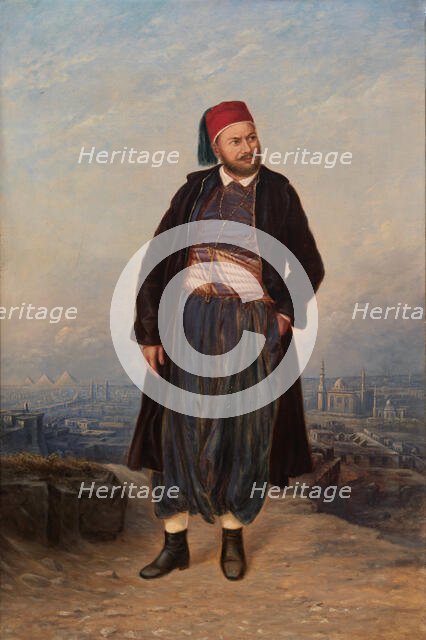 Modern Egyptian, ca. 1893. Creator: Antonio Zeno Shindler.