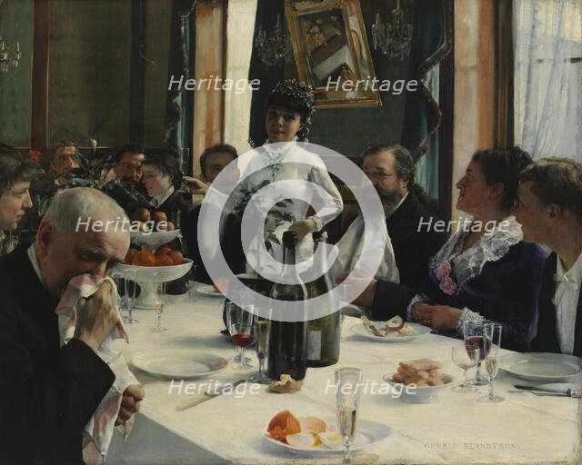 The Bride's Song, 1881. Creator: Gunnar Berndtson.