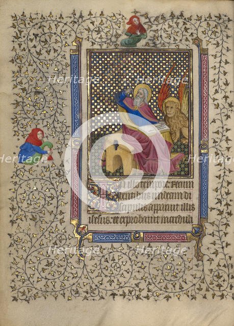 Saint Mark; Book of Hours, about 1410. Creator: Unknown.