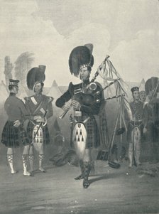'Piper, 42nd Royal Highlanders', c19th century, (1909). Artist: Unknown.
