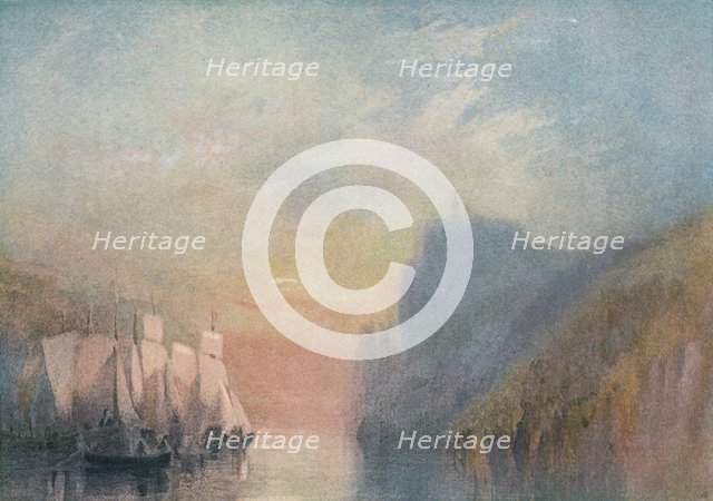 'On the Rhine', c1825 (1904). Artist: JMW Turner.