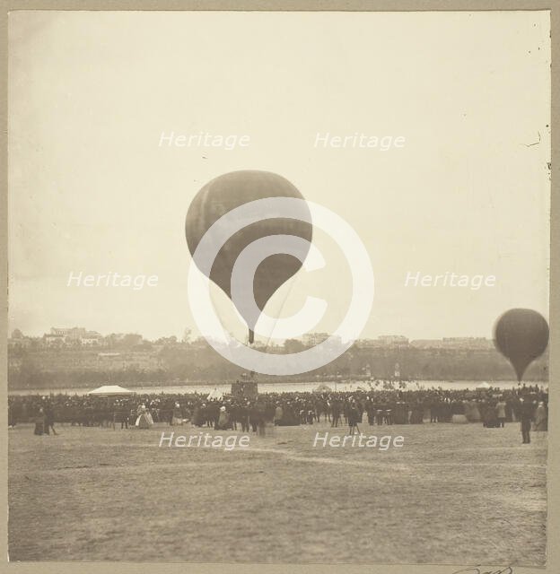 Le Geant, Champ de Mars, October 18, 1863, probably printed 1880/89. Creator: Nadar.