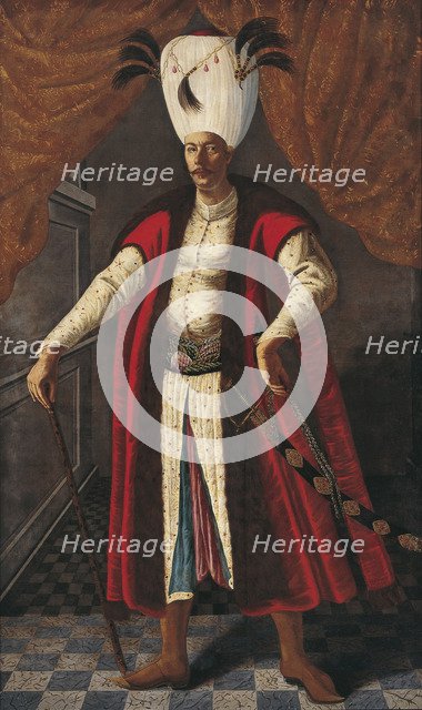 Portrait of Mehmed IV (1642-1693), Sultan of the Ottoman Empire, ca 1681-1682. Artist: Anonymous  