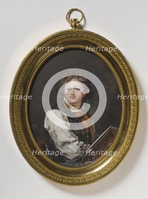 Self portrait, c1770. Creator: Peter Adolf Hall.