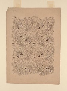 Design for a Woven Fabric, Europe, 19th century. Creator: Unknown.