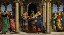 Presentation at the Temple (Predella Panel of the Oddi Altarpiece), 1503. Creator: Raphael (Raffaello Sanzio da Urbino) (1483-1520).