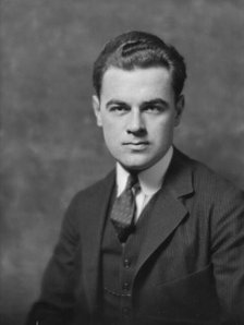 Mr. H.C. Strotz, portrait photograph, 1918 Feb. 7. Creator: Arnold Genthe.