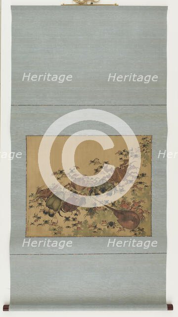 Crustaceans, Edo period, 1825-1830. Creator: Hokusai.