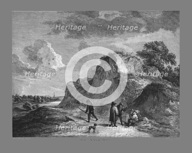'The Sand Hill', 1751. Creator: Thomas Major.