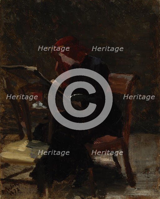 La Polonaise, 1878. Creator: Maria Wiik.