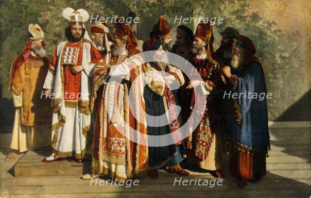 The High Priests, 1922.  Creator: Henry Traut.