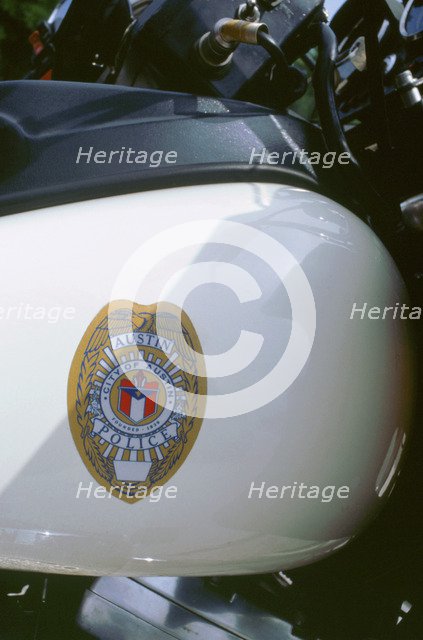 City of Austin,Texas Police bike logo. Artist: Unknown.