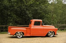 Chevrolet Model 3A Truck 1957. Artist: Simon Clay.