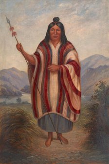 Peruvian Indian, ca. 1890-1899. Creator: Antonio Zeno Shindler.