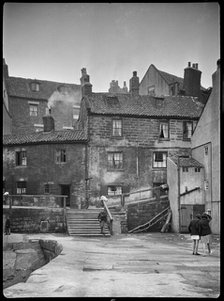 Tate Hill, Whitby, Scarborough, North Yorkshire, 1925-1935. Creator: Marjory L Wight.