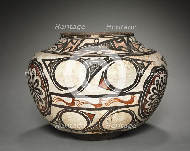 Water Jar (Olla), 1880. Creator: Unknown.