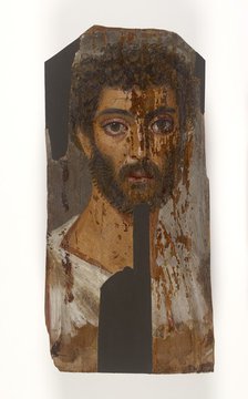 Mummy portrait, 2nd Century. Artist: Unknown.