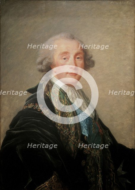 Alexandre Charles Emmanuel de Crussol-Florensac (1747–1815). Artist: Vigée-Lebrun, Marie Louise Elisabeth (1755-1842)