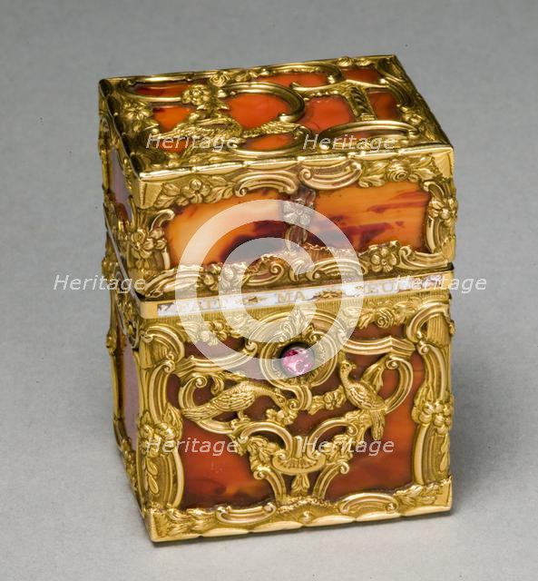 Box with Grooming Implements (Nécessaire), c. 1770. Creator: James Barbot (British), attributed to.