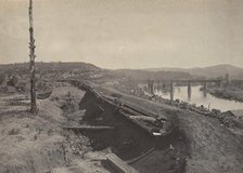 Defences of the Etawah Bridge, 1860s. Creator: George N. Barnard.