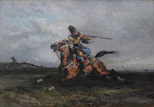 A Circassian rider, 1872.