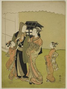 Lovers Parting in the Morning, c. 1765/70. Creator: Suzuki Harunobu.