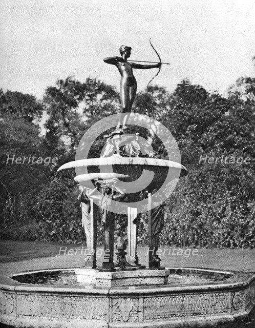 Artemis fountain, Hyde Park, London, 1926-1927. Artist: McLeish