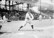 Fred Carisch, Cleveland Al, at National Park, Washington, D.C. (Baseball), 1913. Creator: Harris & Ewing.