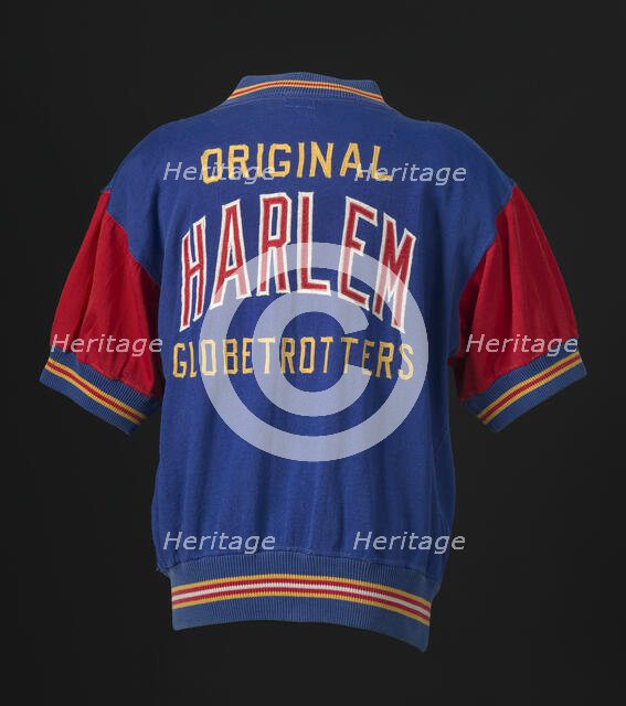 Shirt worn by the Harlem Globetrotters, 1960s. Creator: Wilson Sporting Goods Co..