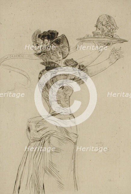 Maturité, 1887. Creator: Félicien Rops.