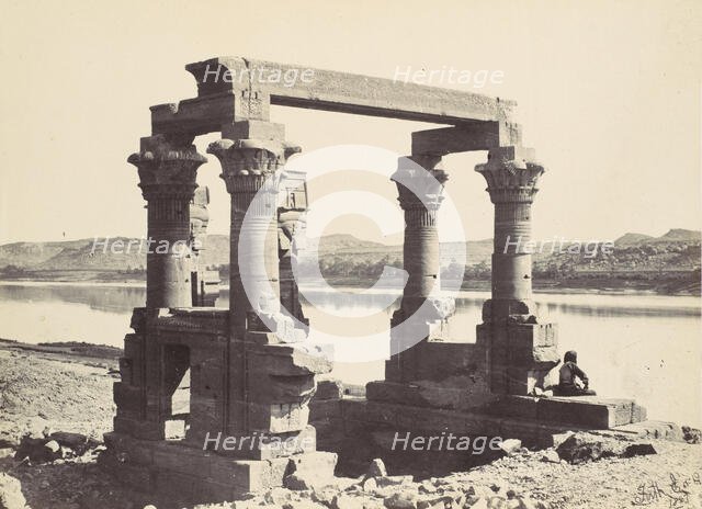 Wady Kardassy, Nubia, 1857. Creator: Francis Frith.