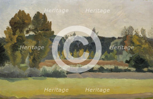 Landscape, 1900-1917. Creator: Ivan Agueli.