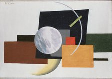 Suprematist composition Nr. 6, 1921. Artist: Klyun, Ivan Vassilyevich (1873-1942)