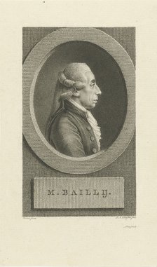 Portrait of Jean Sylvain Bailly (1736-1793), 1790s.