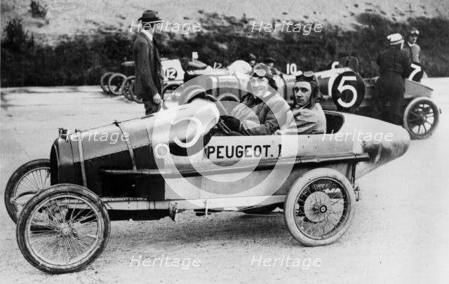 1920 Peugeot Bebe at Brooklands. Creator: Unknown.