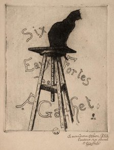 Six Etchings, 1895. Creator: Paul Gachet (French, 1828-1909).