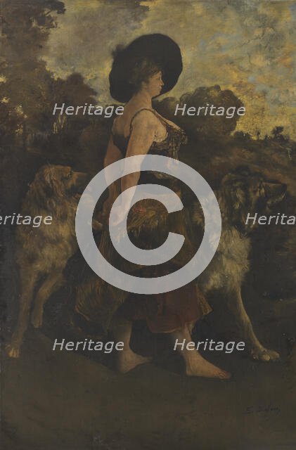 La Carola, 1878. Creator: Edouard Jaques Dufeu.