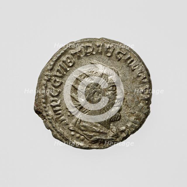 Antoninianus of Trebonianus Gallus, A.D. 251-253. Creator: Unknown.