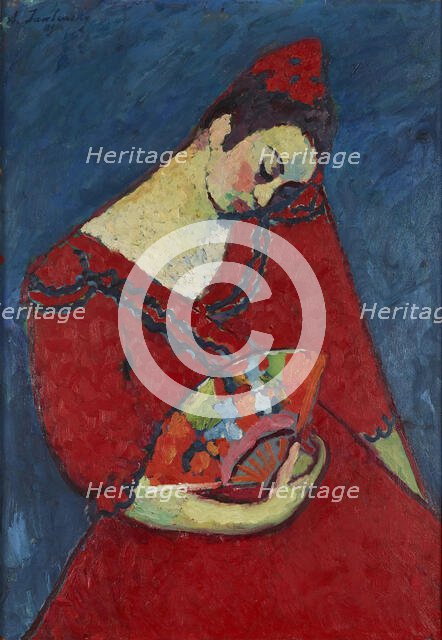 Spanish dancer, 1909. Creator: Javlensky, Alexei, von (1864-1941).