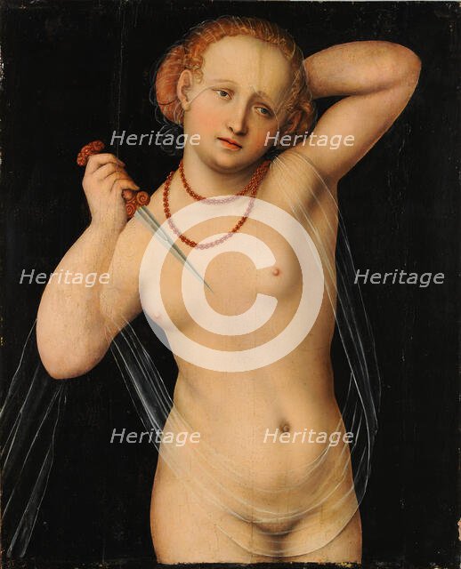 Lucretia, c. 1525. Creator: Cranach, Lucas, the Elder (1472-1553).