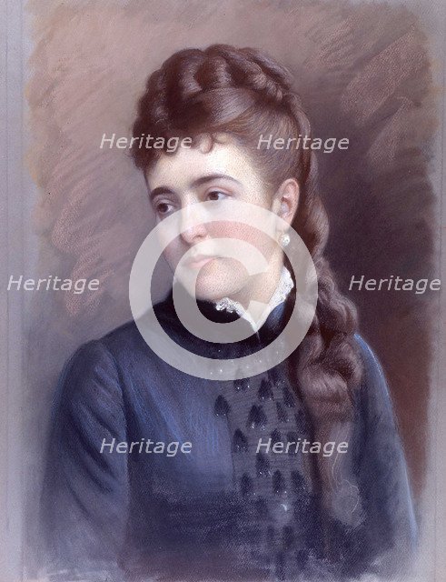 Portrait of Adelina Patti (1843-1919), 1863.