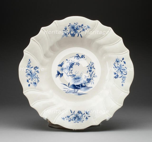 Dish, Tournai, c. 1765. Creator: Tournai Porcelain Manufactory.