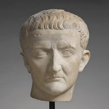 Portrait Head of Tiberius (\The Lansdowne Tiberius\), A.D. 14-37. Creator: Unknown.