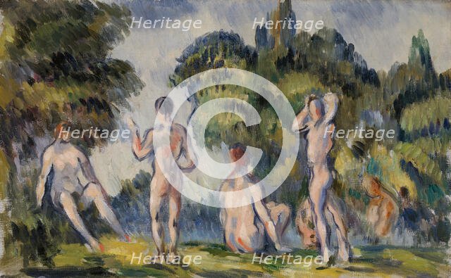Bathers, 1890/94. Creator: Paul Cezanne.
