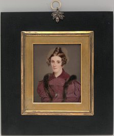 Portrait of a Lady, ca. 1835. Creator: Thomas Seir Cummings.